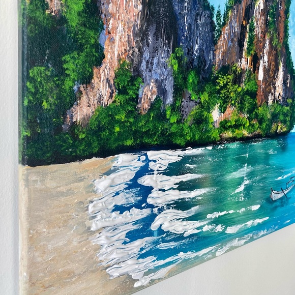 Island painting - Picture 3 of 4